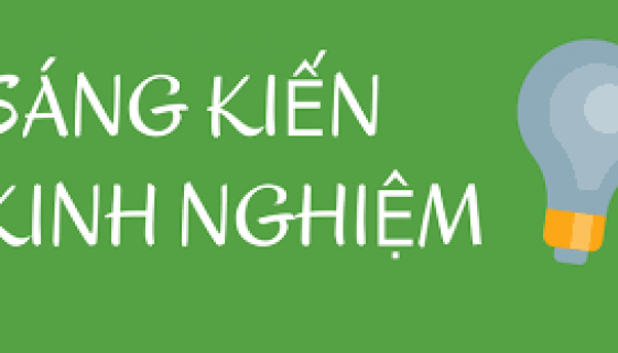 Danh mục sáng kiến kinh nghiệm năm 2022